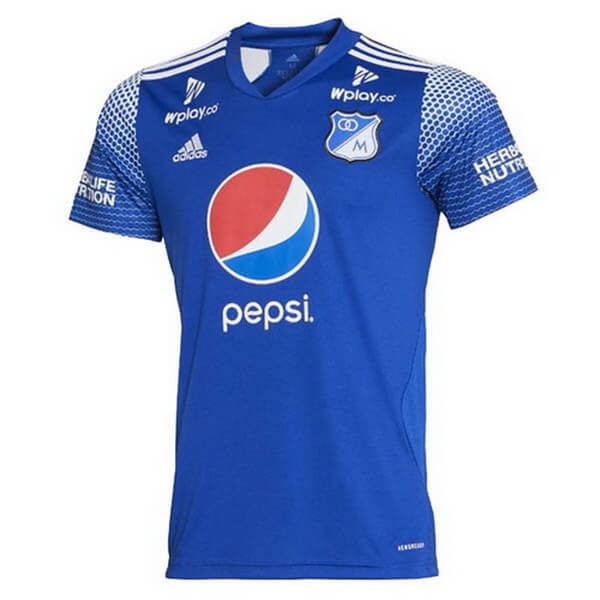 Tailandia Camiseta Millonarios 1ª Kit 2020 2021 Azul